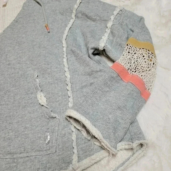 Free People Movement Be You Cropped Hoodie Top Size M - Picture 5 of 7